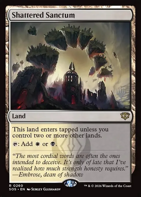 Shattered Sanctum - Foil