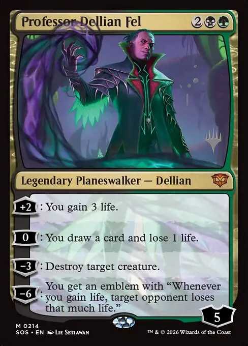 Professor Dellian Fel - Foil