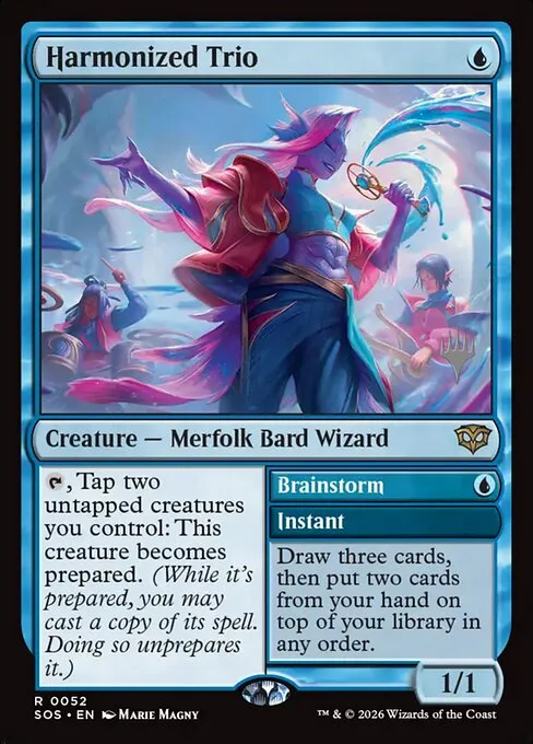Harmonized Trio // Brainstorm - Foil