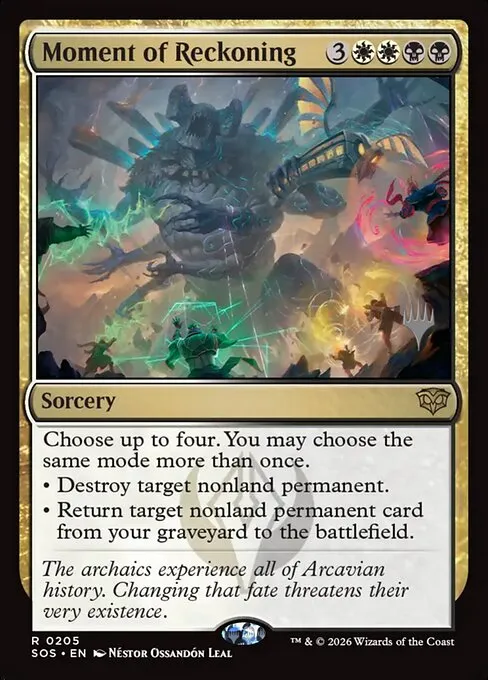Moment of Reckoning - Foil