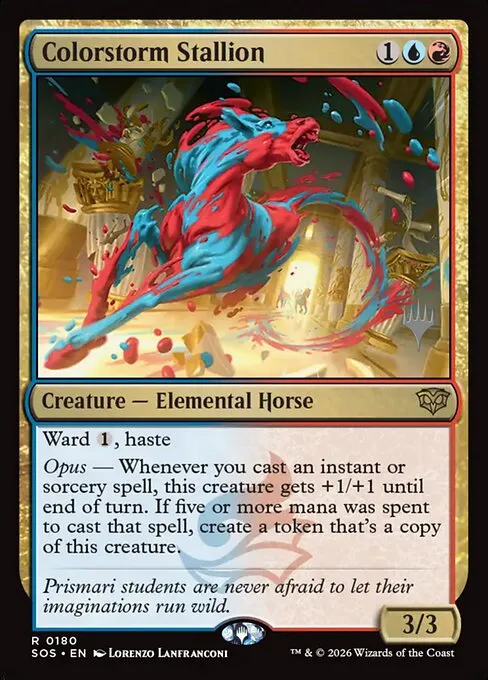 Colorstorm Stallion - Foil