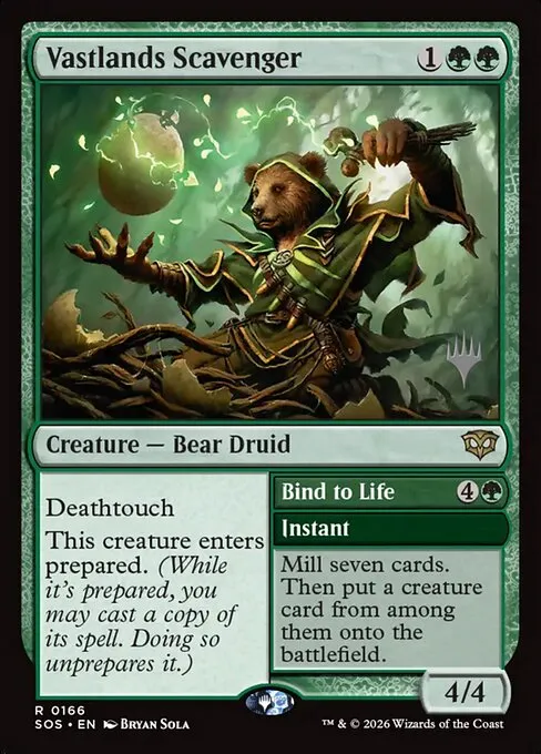 Vastlands Scavenger // Bind to Life - Foil