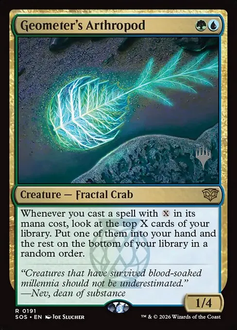 Geometer's Arthropod - Foil