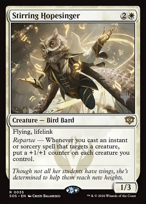 Stirring Hopesinger - Foil