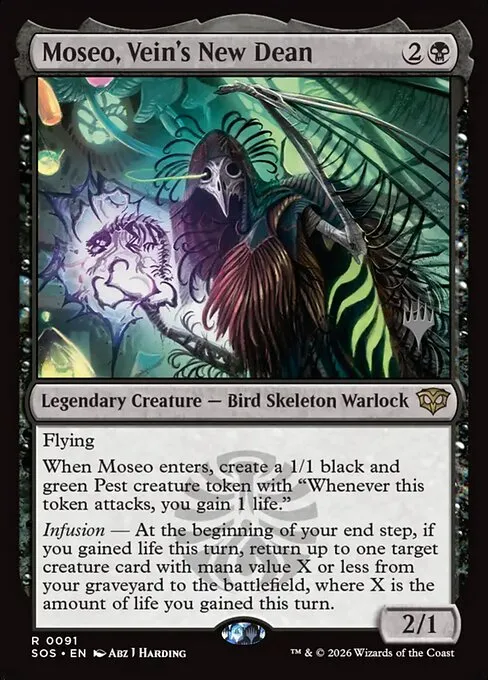 Moseo, Vein's New Dean - Foil
