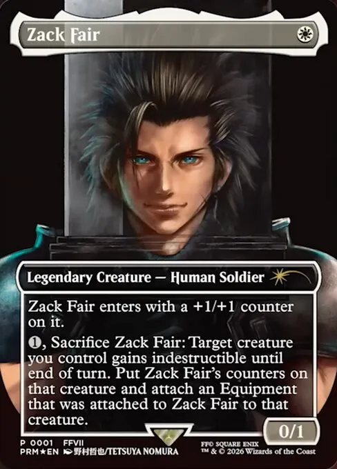 Zack Fair - Foil