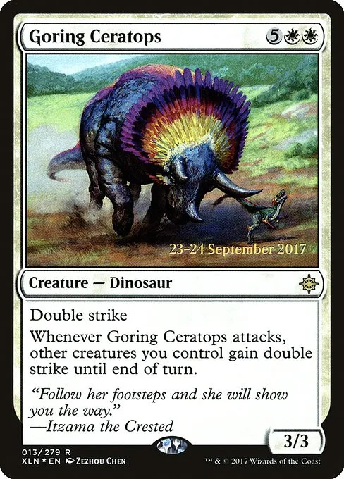 Goring Ceratops - Foil