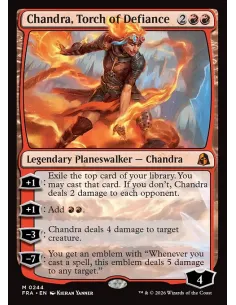 Chandra, Torch of Defiance - Foil