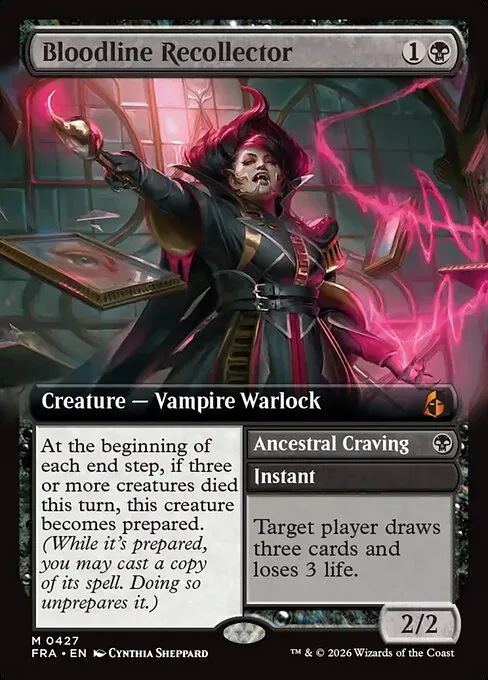 Bloodline Recollector // Ancestral Craving - Foil