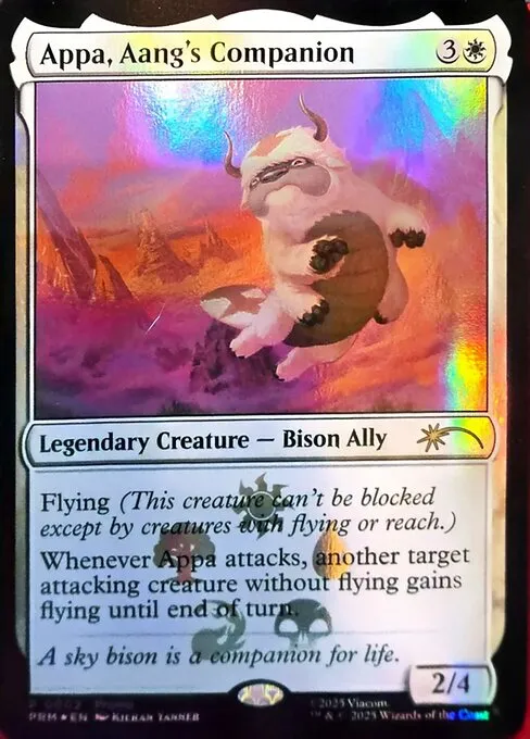Appa, Aang's Companion - Foil