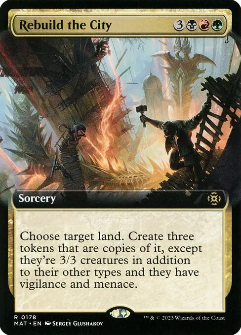 Rebuild the City - Foil