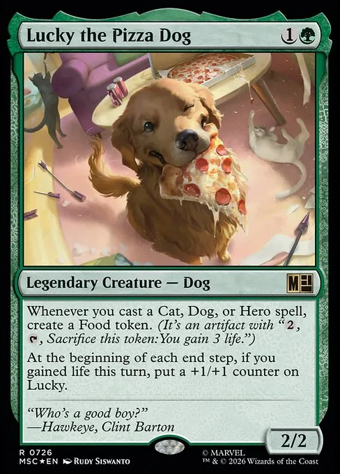 Lucky the Pizza Dog - Foil