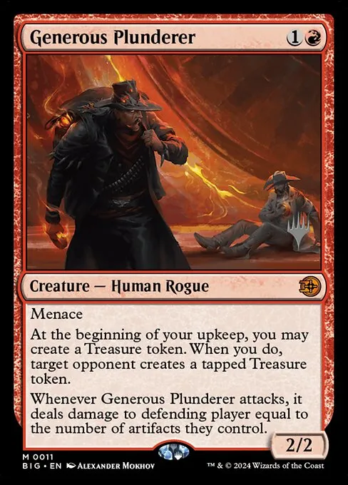 Generous Plunderer - Foil
