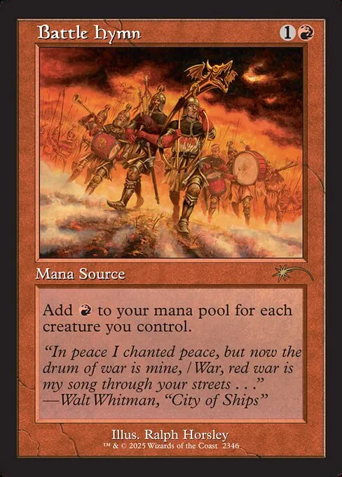 Battle Hymn - Foil