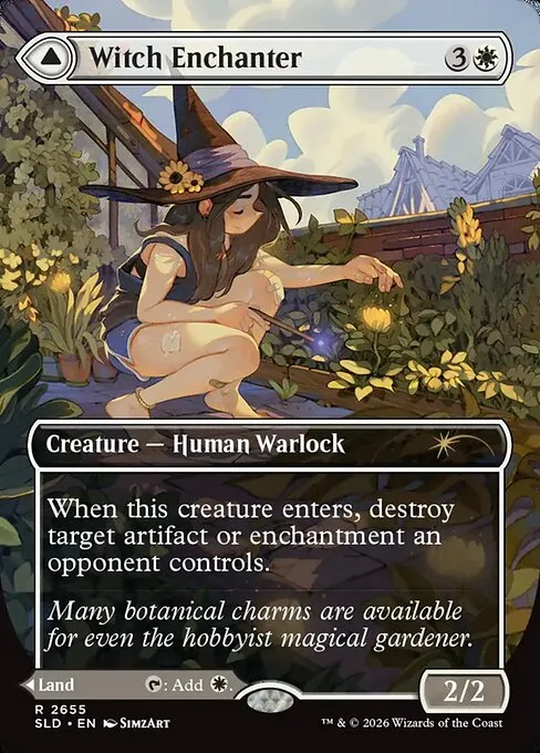 Witch Enchanter // Witch-Blessed Meadow - Foil