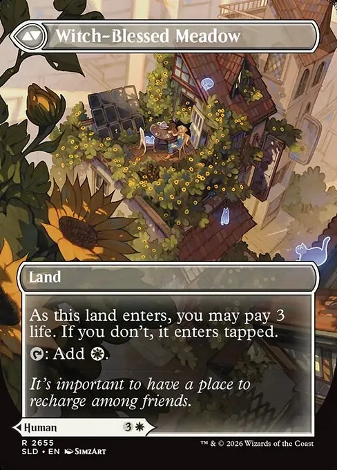 Witch Enchanter // Witch-Blessed Meadow - Foil