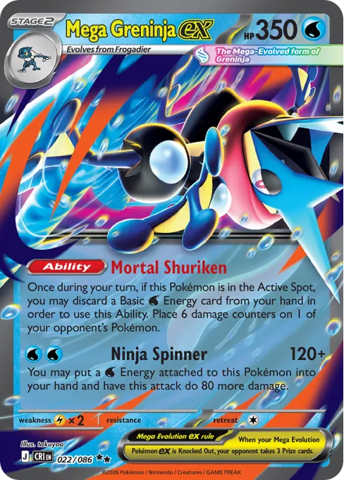 Mega Greninja ex