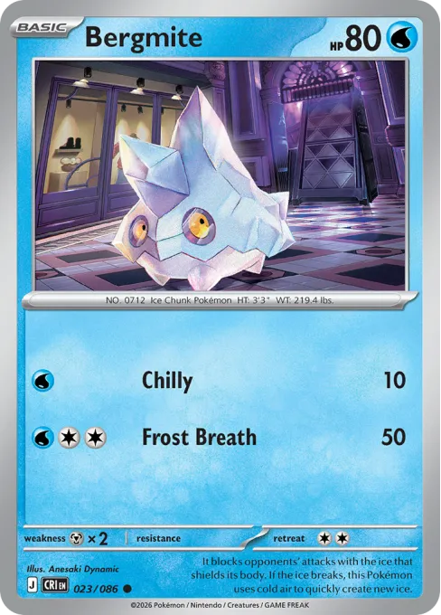 Bergmite - Reverse Holo