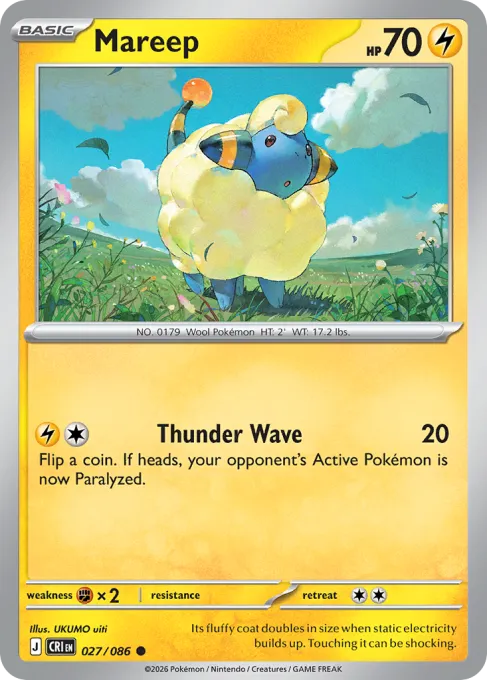 Mareep - Reverse Holo