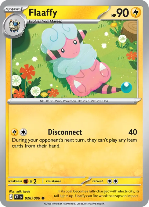 Flaaffy - Reverse Holo