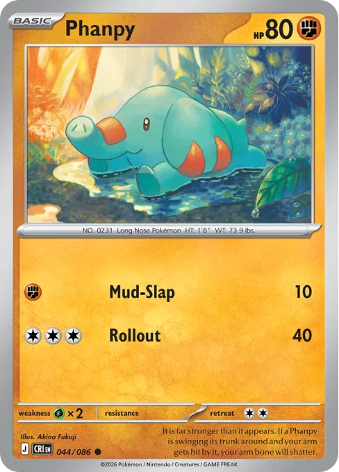 Phanpy - Reverse Holo