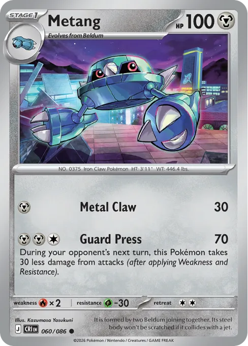 Metang - Reverse Holo