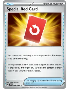 Special Red Card - Reverse Holo