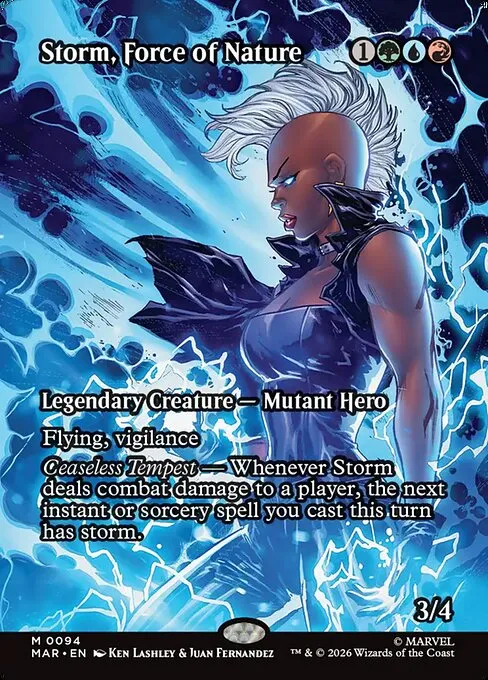 Storm, Force of Nature - Foil