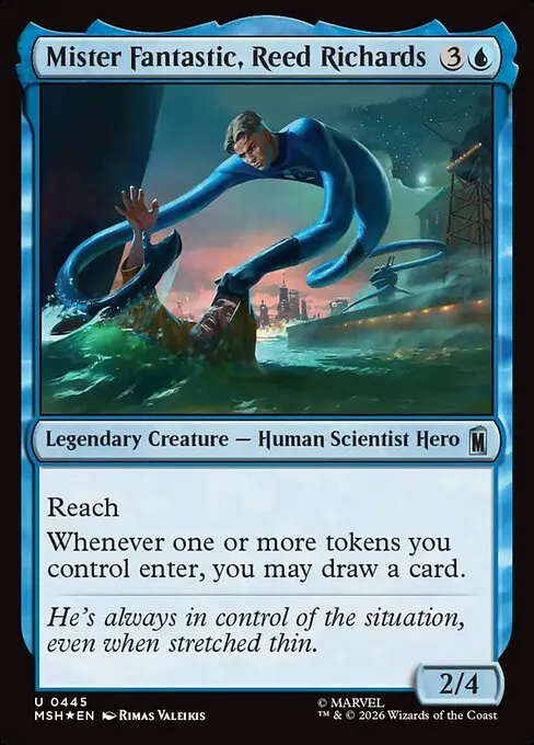 Mister Fantastic, Reed Richards - Foil