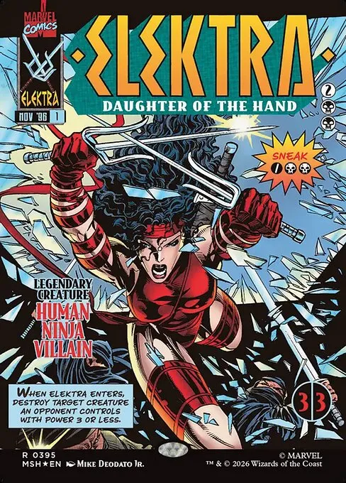 Elektra, Daughter of the Hand - Foil
