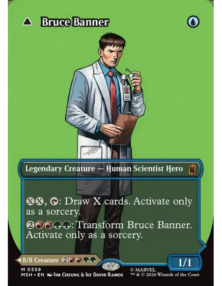 Bruce Banner // The Incredible Hulk - Foil