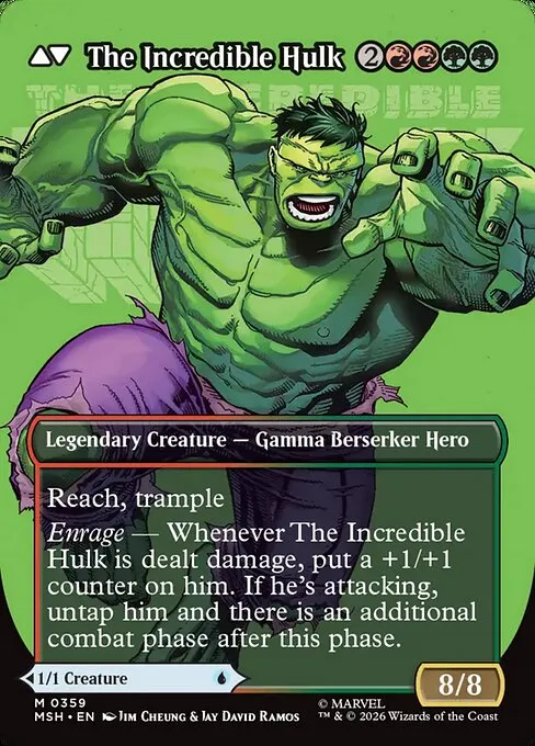Bruce Banner // The Incredible Hulk - Foil