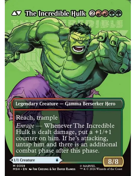 Bruce Banner // The Incredible Hulk - Foil