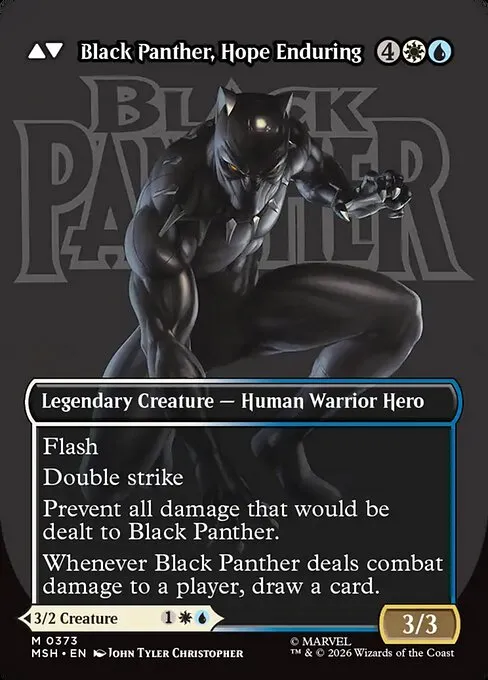 King T'Challa // Black Panther, Hope Enduring