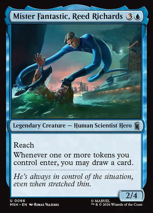 Mister Fantastic, Reed Richards - Foil