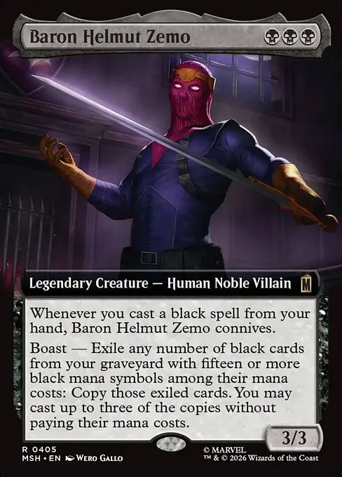 Baron Helmut Zemo - Foil