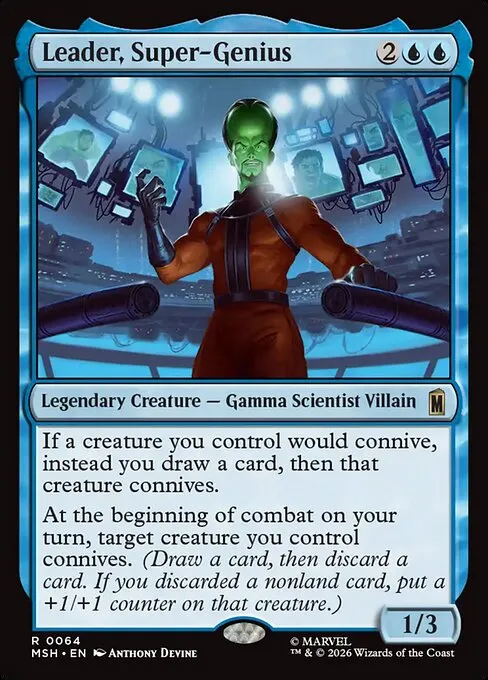 Leader, Super-Genius - Foil