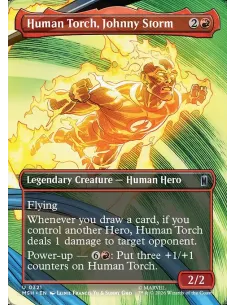 Human Torch, Johnny Storm - Foil