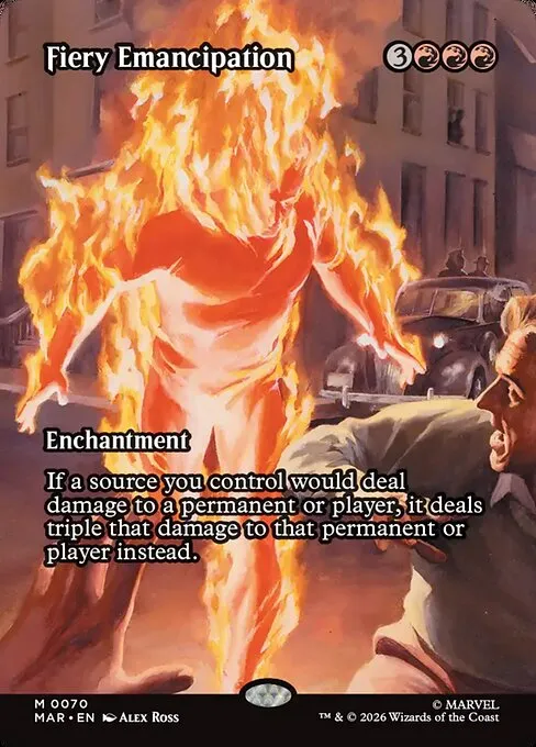 Fiery Emancipation - Foil