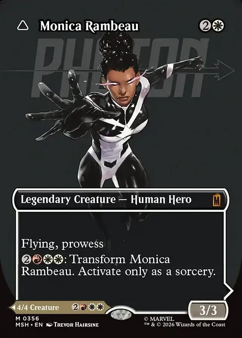 Monica Rambeau // Photon, Living Light - Foil
