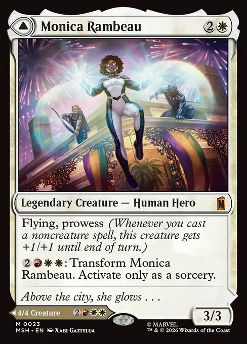 Monica Rambeau // Photon, Living Light - Foil