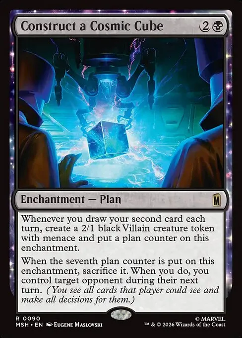 Construct a Cosmic Cube - Foil