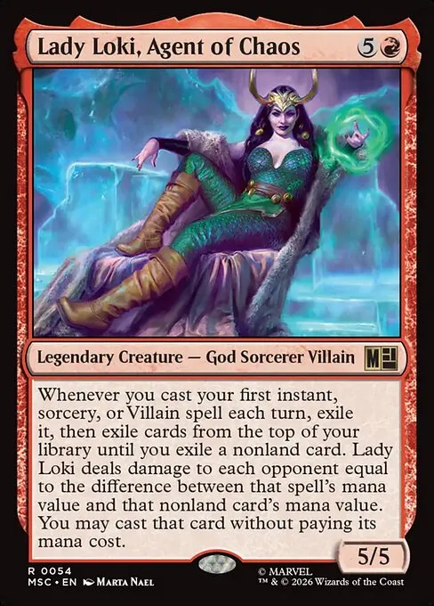 Lady Loki, Agent of Chaos - Foil