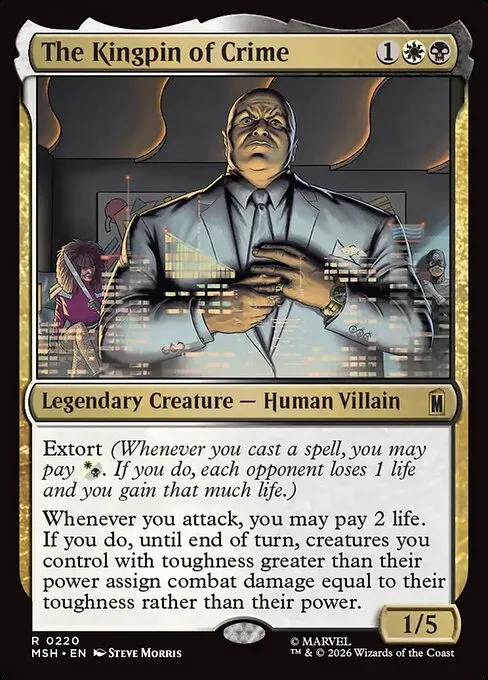 The Kingpin of Crime - Foil