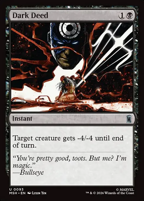 Dark Deed - Foil