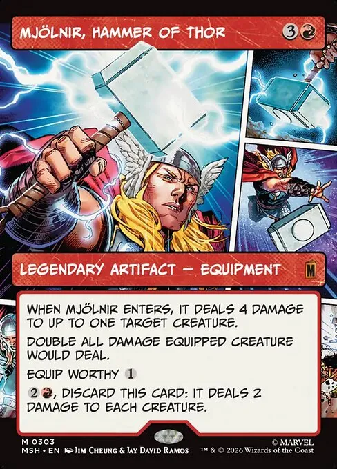 Mjölnir, Hammer of Thor - Foil