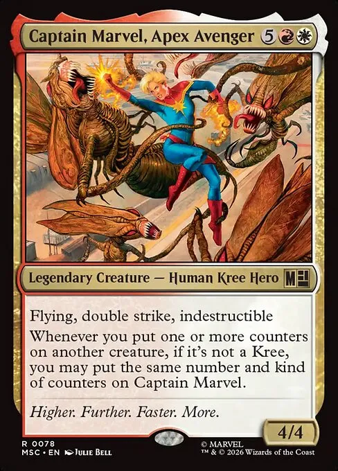 Captain Marvel, Apex Avenger - Foil