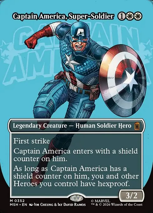 Captain America, Super-Soldier - Foil
