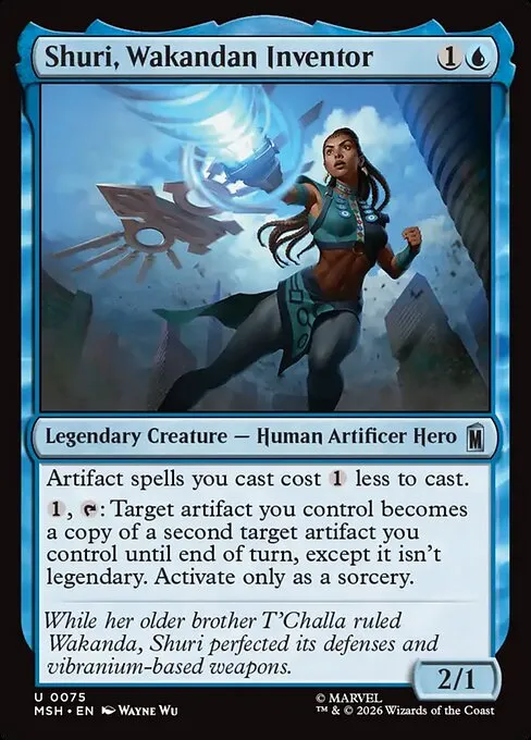 Shuri, Wakandan Inventor - Foil