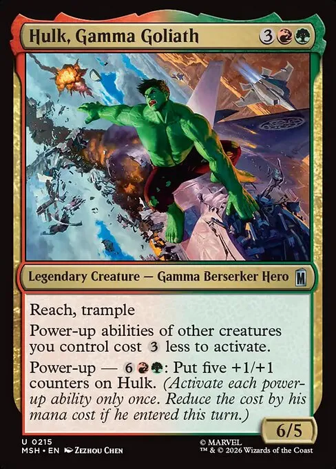 Hulk, Gamma Goliath - Foil